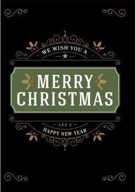 Elegant Merry Christmas cover