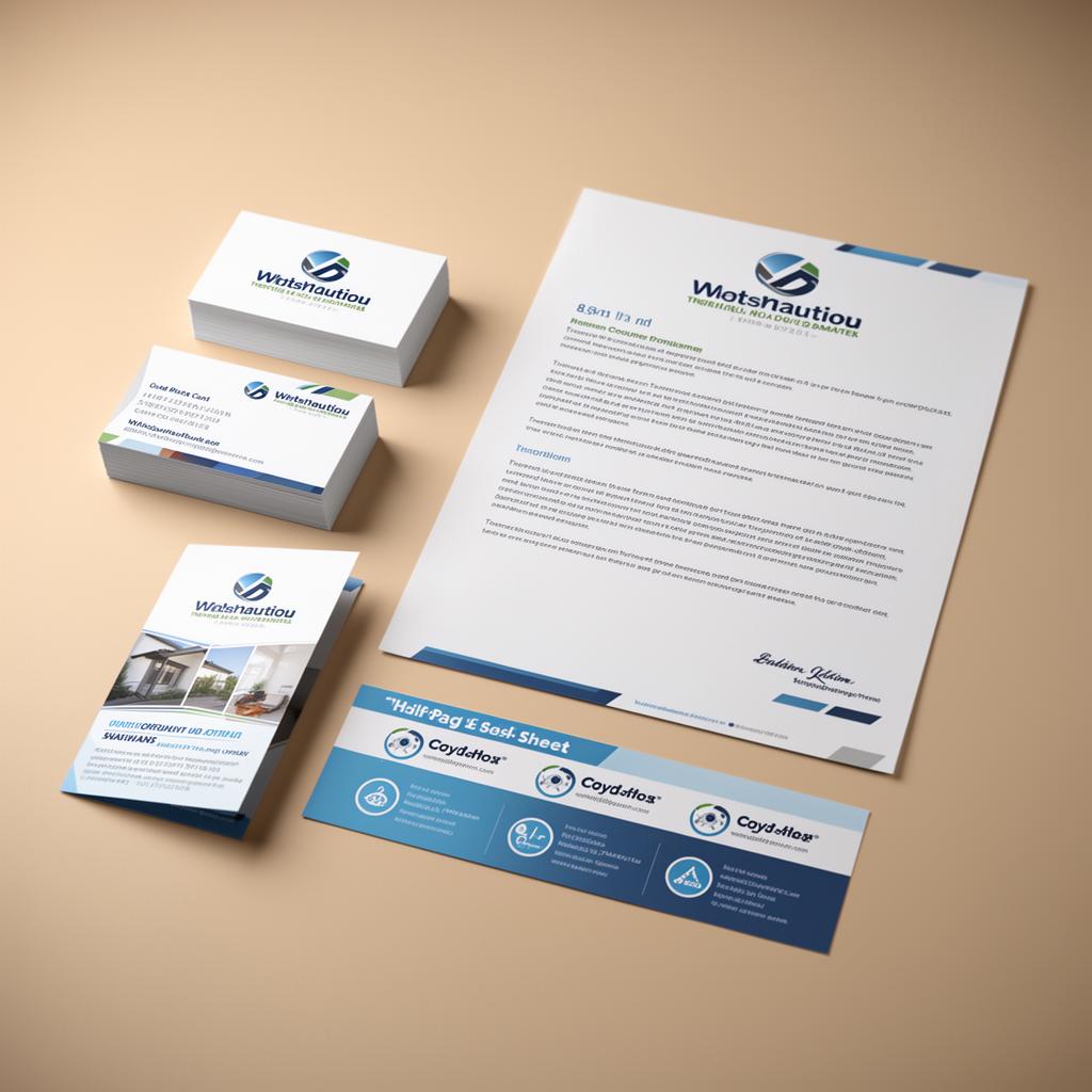 Business Image Refresh Kit — printed pieces