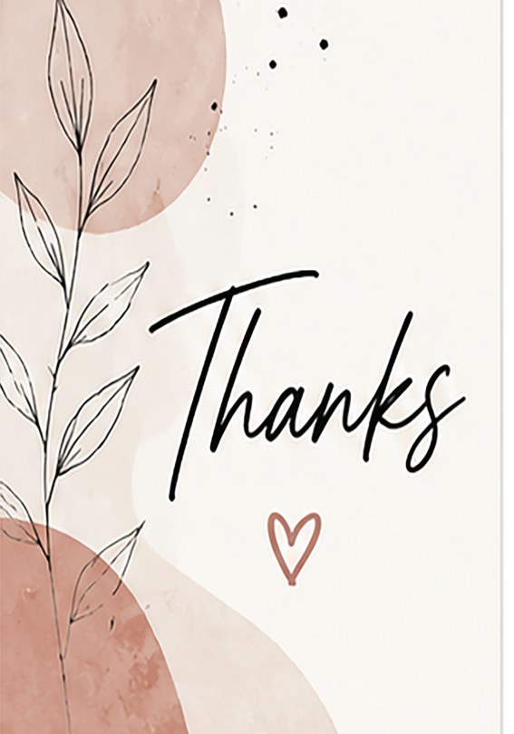 Thanks cover