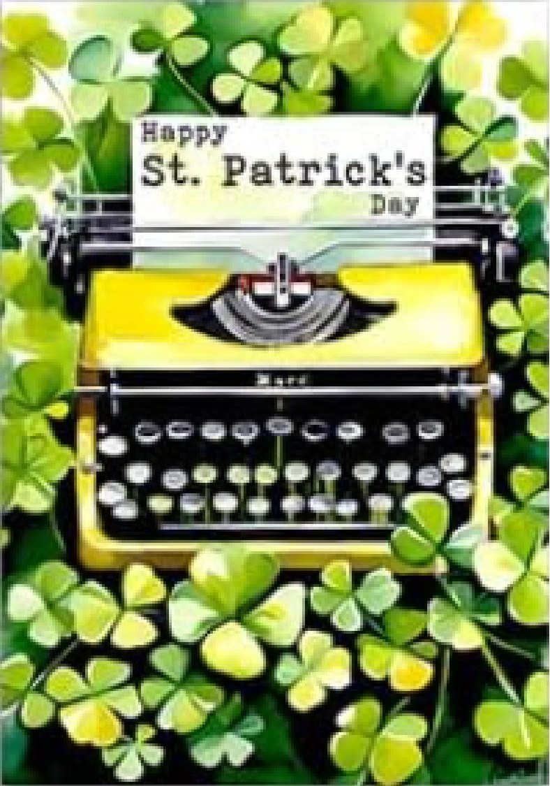 Typewriter Greeting cover