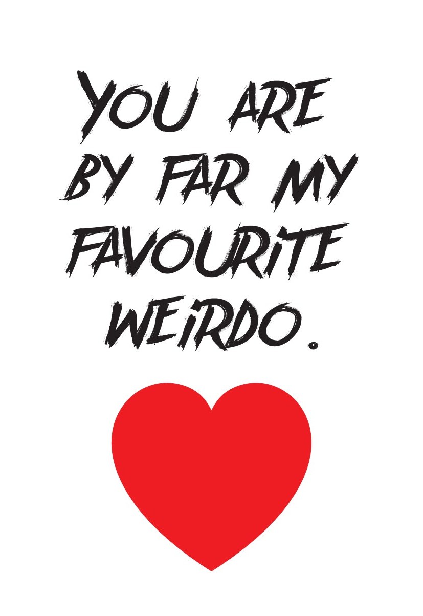 You Are By Far My Favourite Weirdo cover